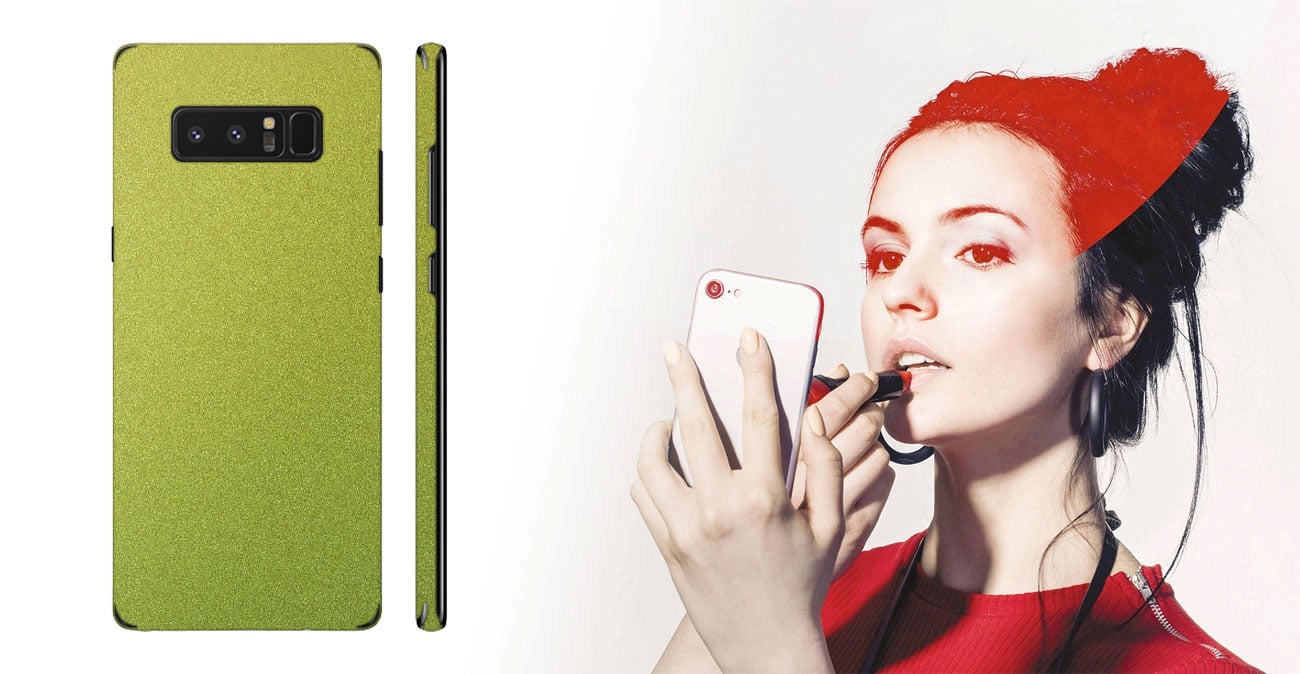 Etui/folia 3mk Ferya do Samsung Galaxy Note 8 - Gold Cameleon
