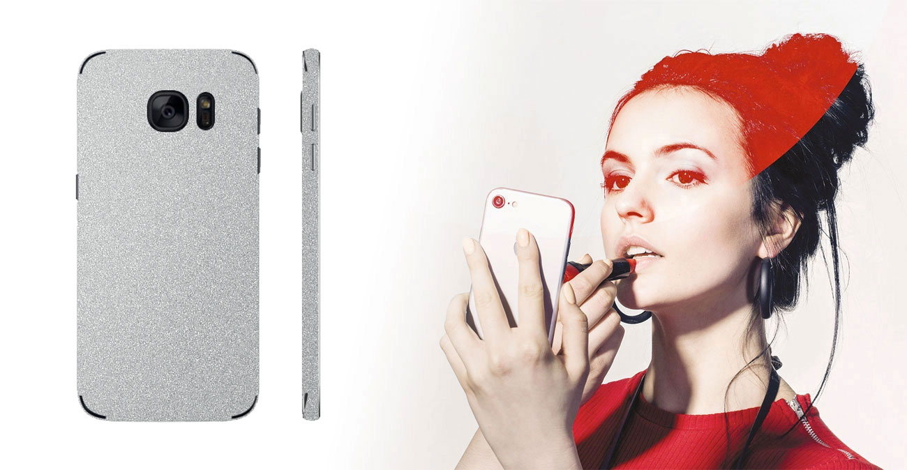 Etui/folia 3mk Ferya do Samsung Galaxy S7 - Matte Silver