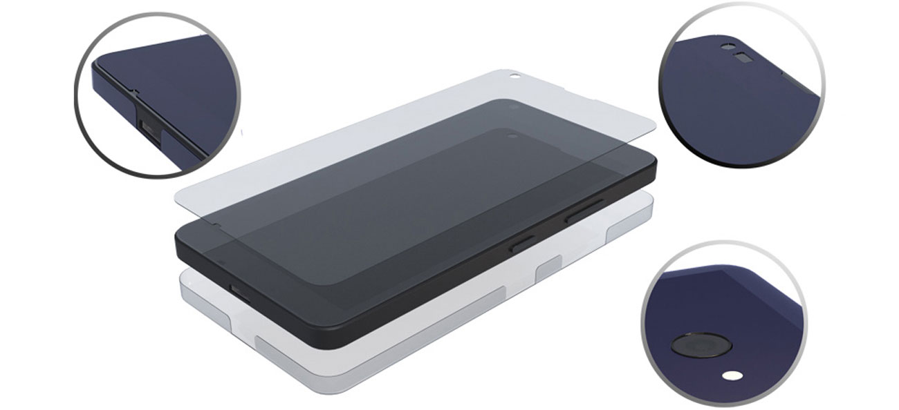 3mk FlexibleGlass 3D Niewidoczne etui dla telefonu