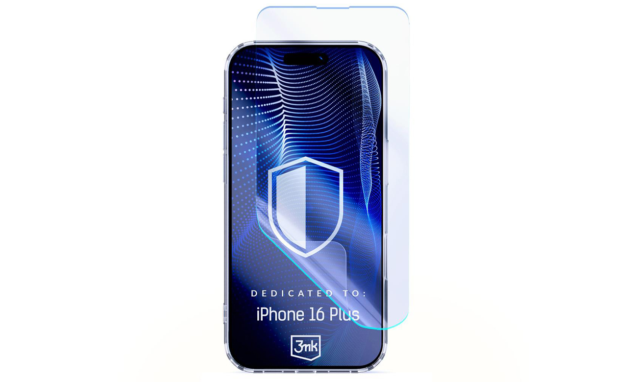 Szkło 3mk Flexible Glass Pro do iPhone 16 Plus