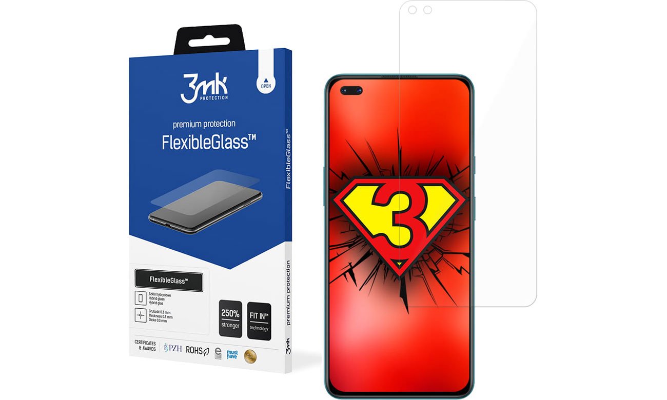 Folia / szkło na smartfon 3mk Flexible Glass do OnePlus Nord 5903108296069