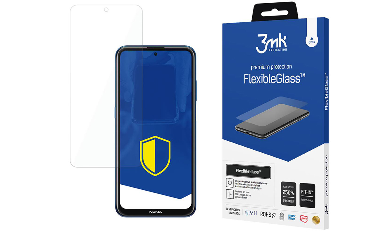 Flexible Glass do Nokia X10