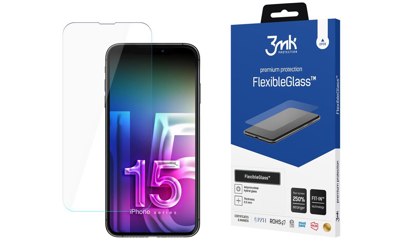 Flexible Glass do iPhone 15 Plus