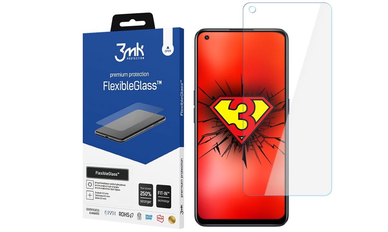 Flexible Glass 3mk do realme 9 Pro / OnePlus Nord CE 2 Lite 5G