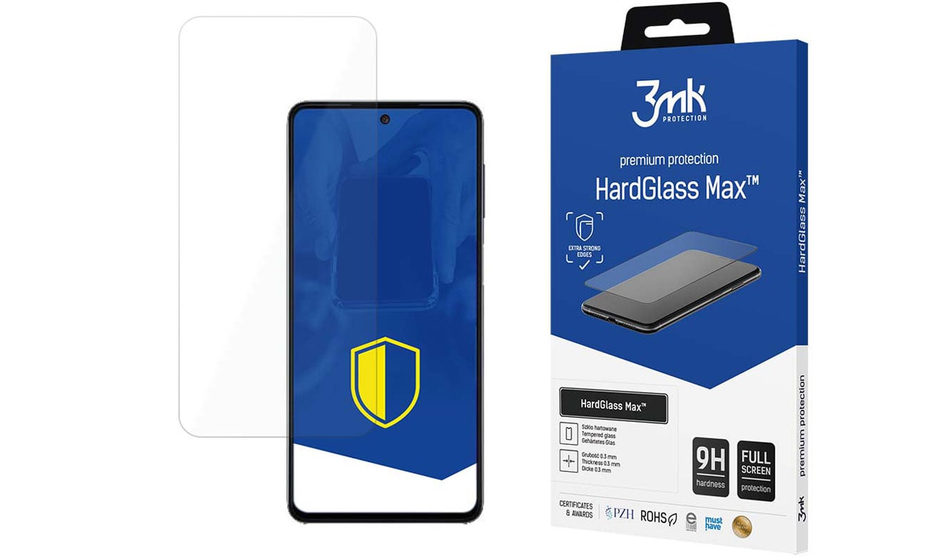 Szkło 3mk HardGlass Max do Samsung Galaxy M53