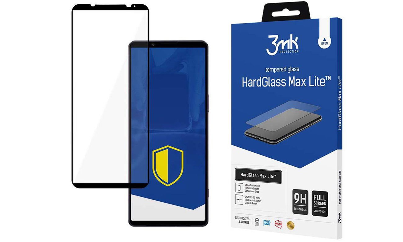 3mk HardGlass Max Lite für Sony Xperia 1 V