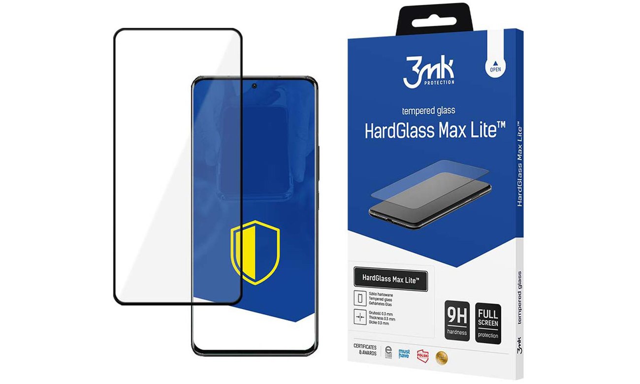 3mk HardGlass Max Lite für Xiaomi Redmi Note 13 4G