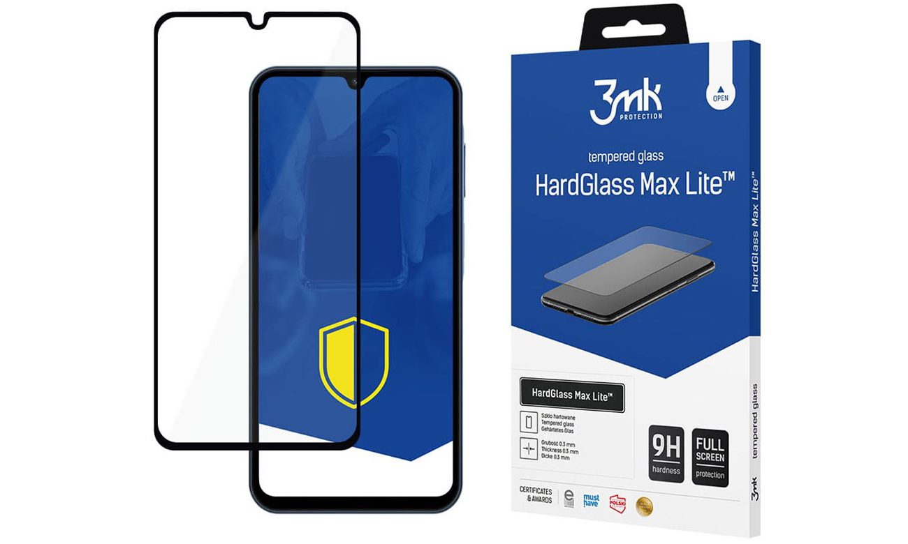 3mk HardGlass Max Lite für Samsung Galaxy A15