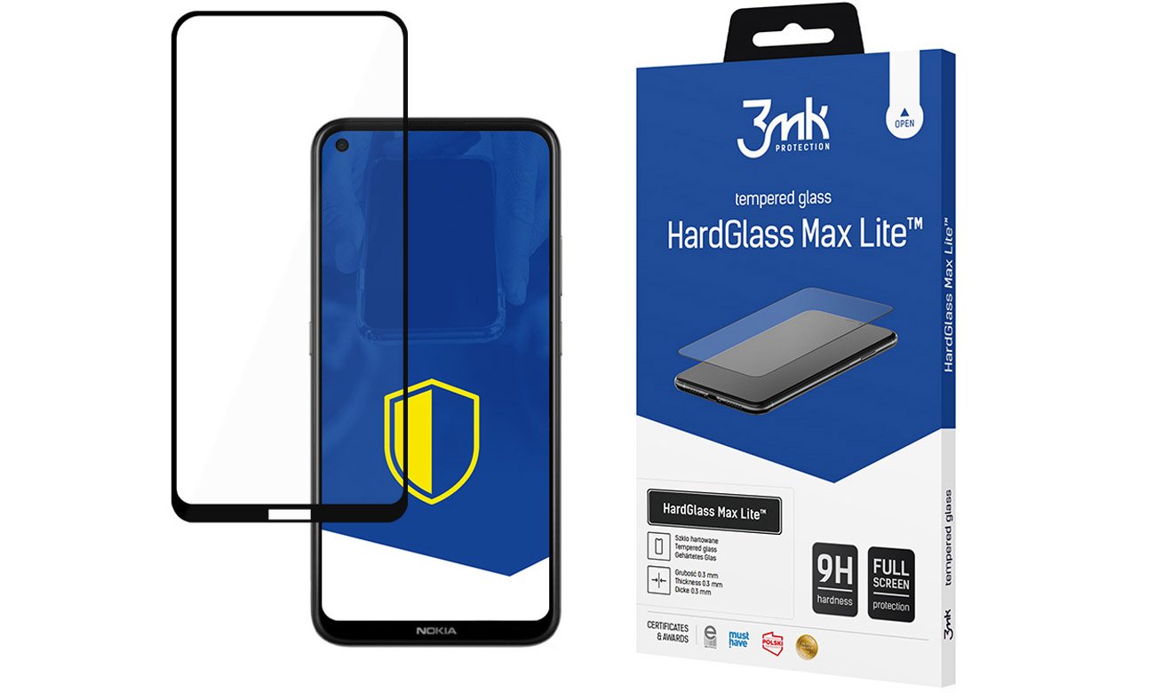 3mk HardGlass Max Lite do Nokia 3.4
