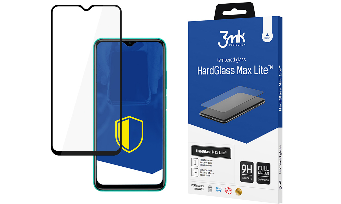 3mk HardGlass Max Lite do Xiaomi Redmi 9T