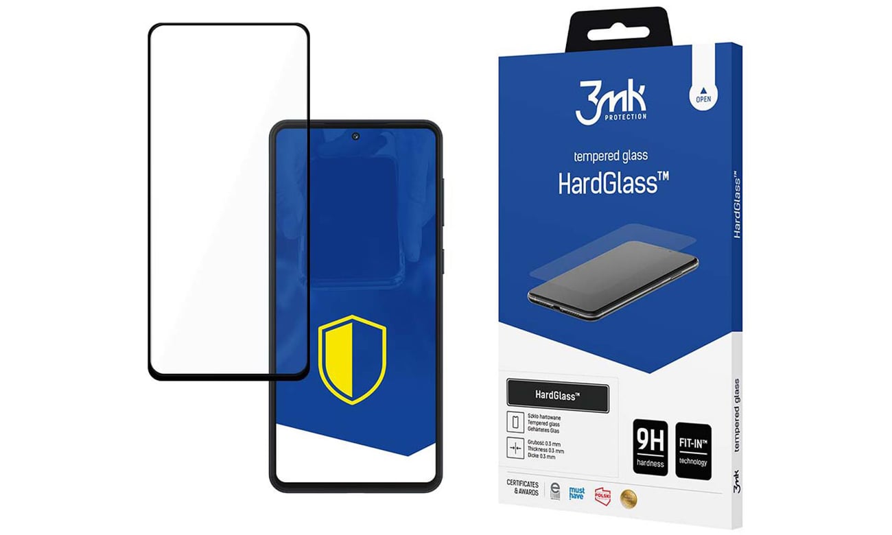 Folia/szkło na smartfon 3mk HardGlass MAX Lite do Samsung Galaxy M55 5G