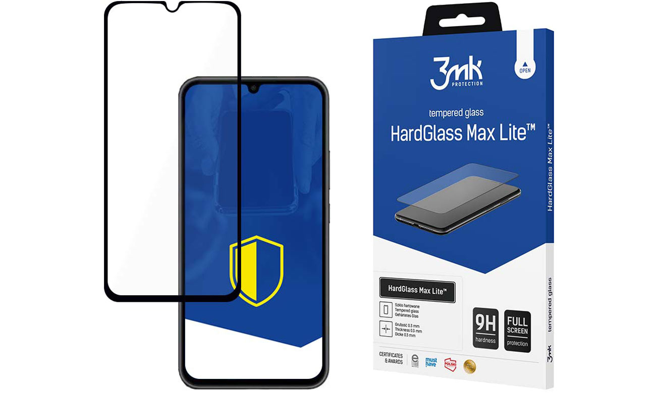 3mk HardGlass Max Lite do Samsung Galaxy A34 5G