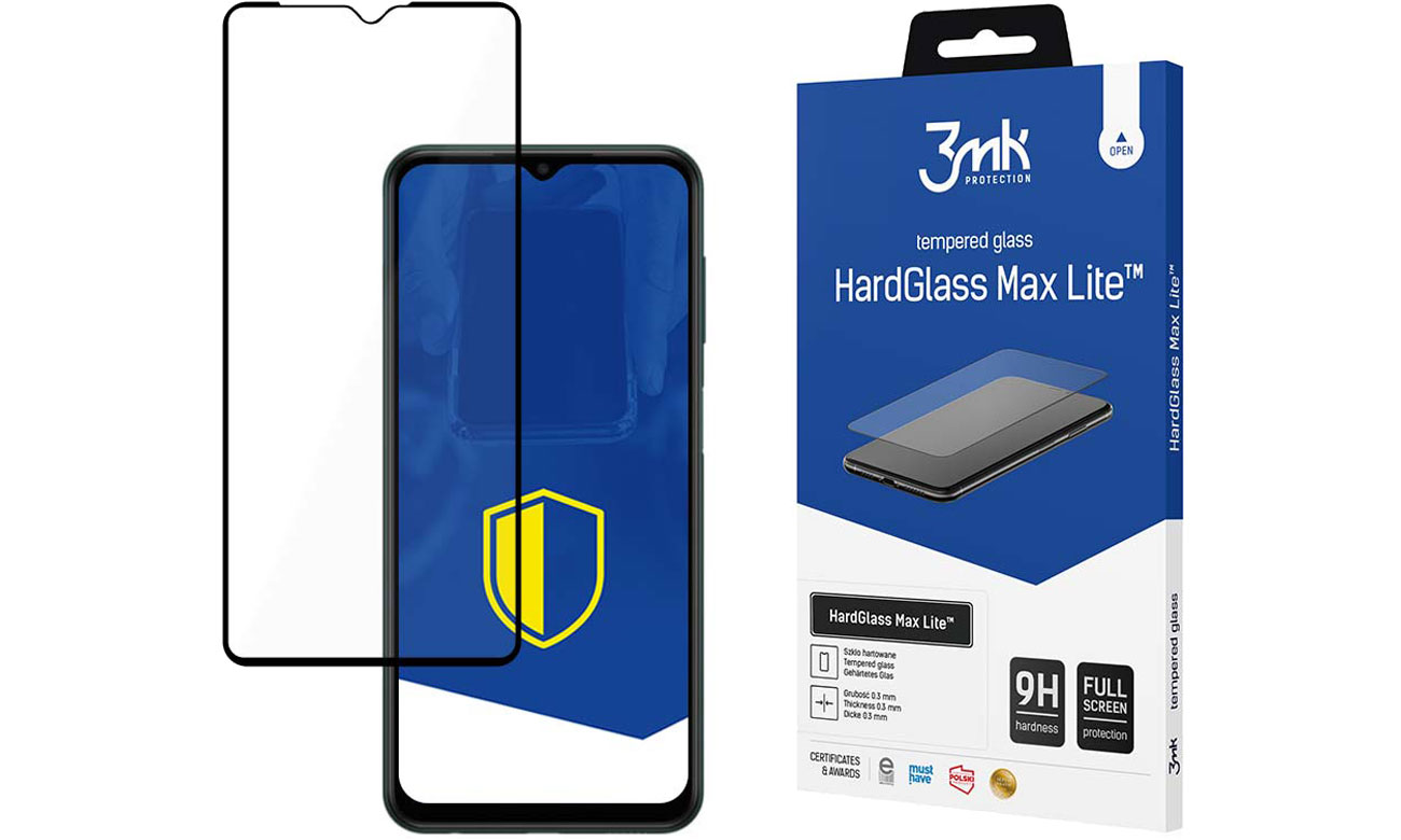 3mk HardGlass Max Lite do Samsung Galaxy M13