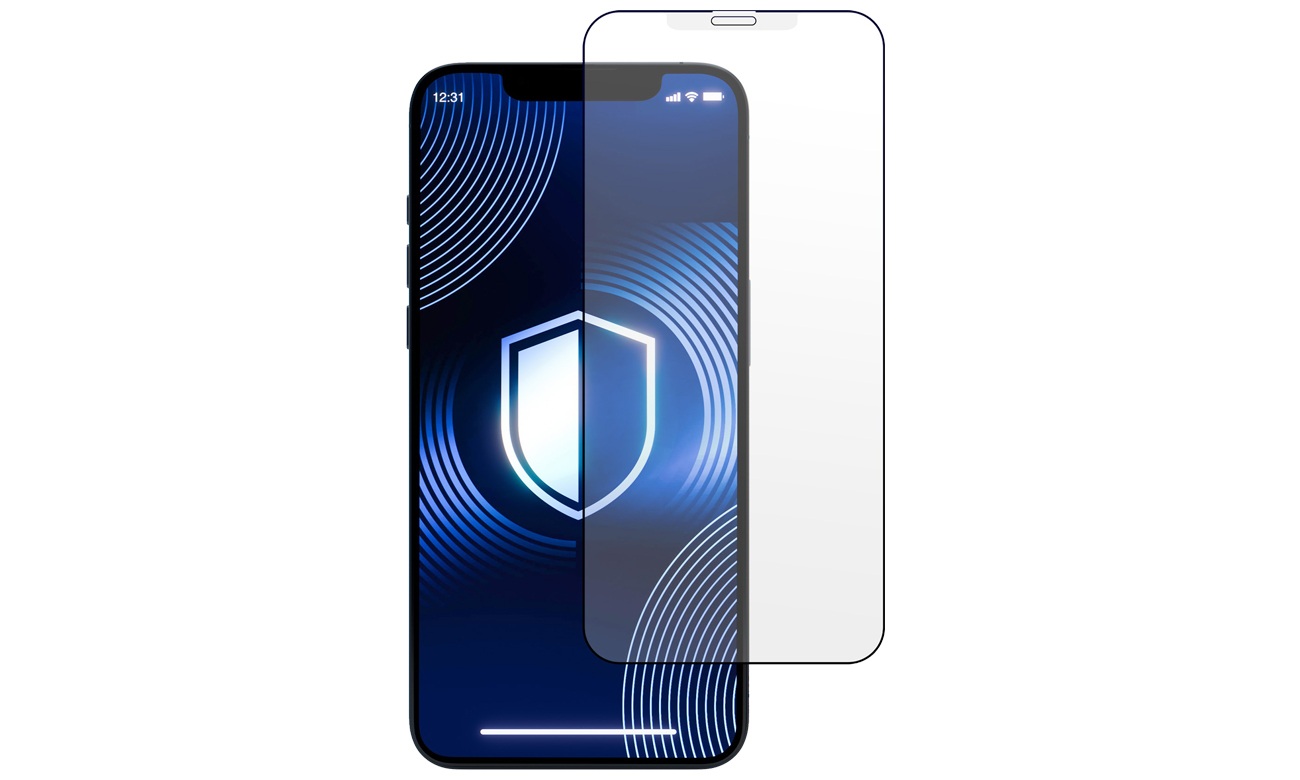 Gehärtetes Glas 3mk HardGlass Matt Max für iPhone XR/11 - Grafik