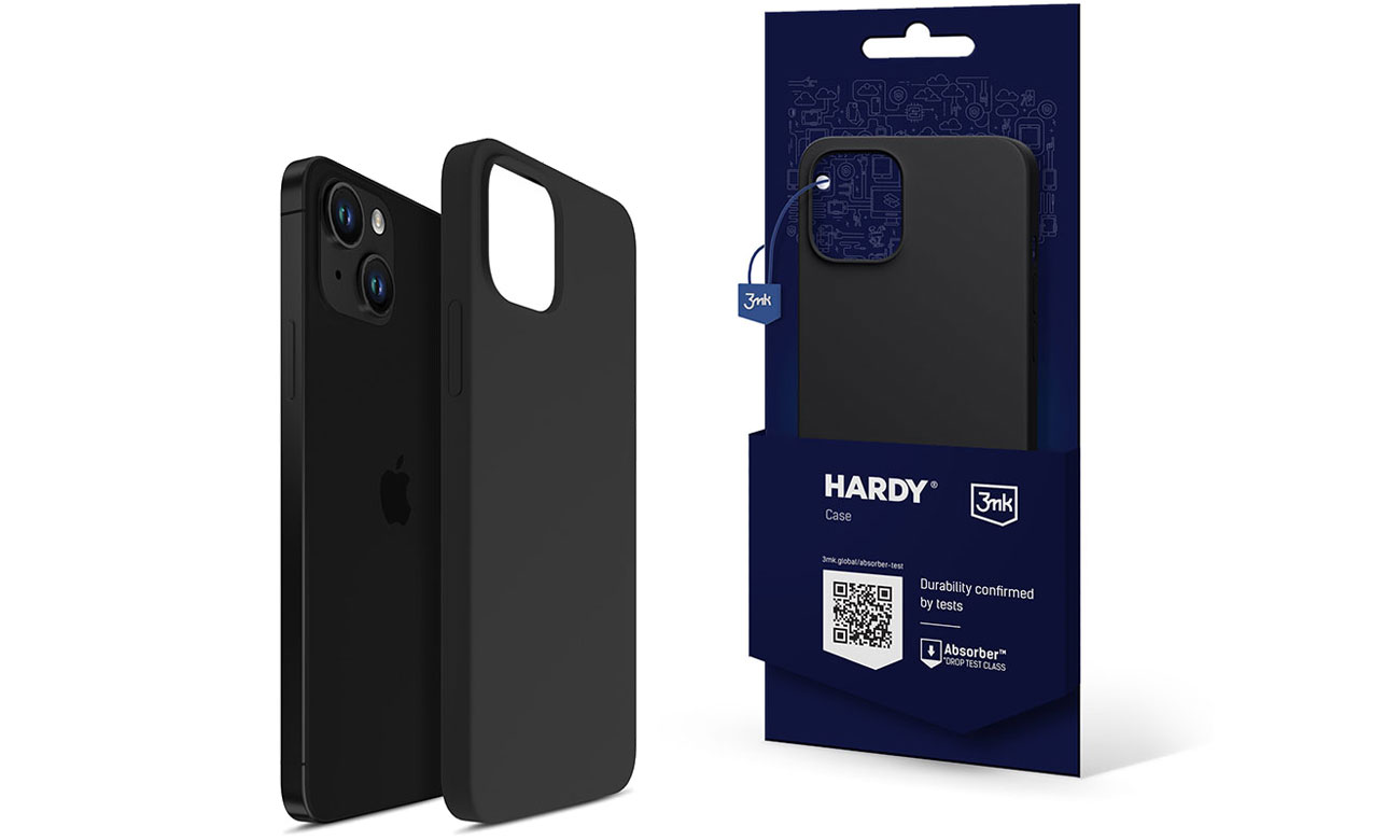 3mk Hardy Silicone MagCase do iPhone 14 Plus Graphite 5903108500470