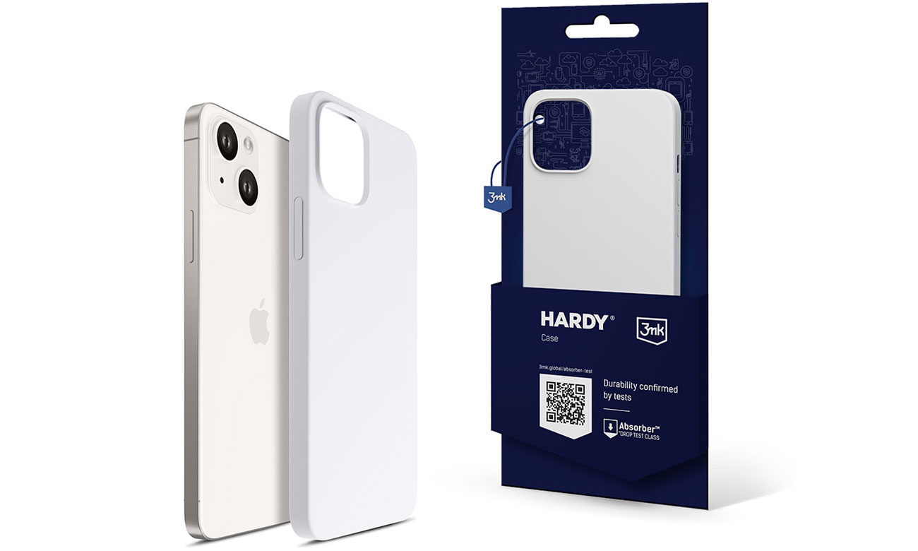 3mk Hardy Silicone MagCase do iPhone 14 Plus White 5903108500579