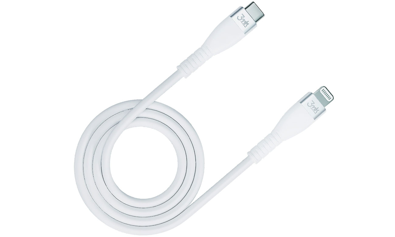 Kabel 3mk Hyper Silicone USB-C - Lightning 20W 3A