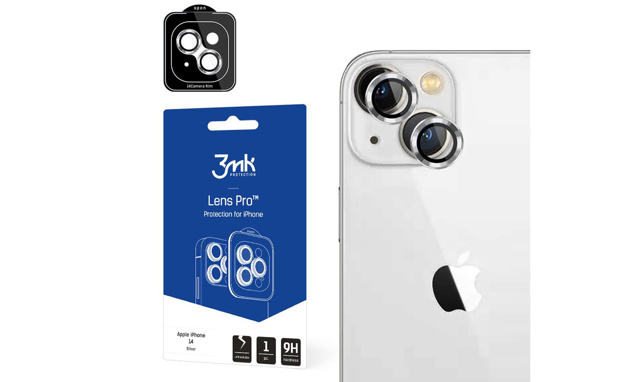 3 mk Lens Protection Pro do iPhone 14 silver