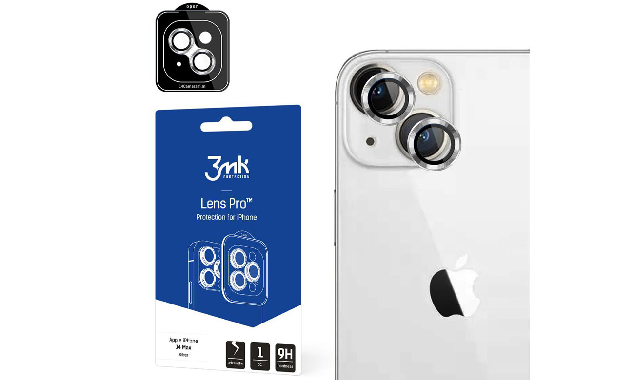 3 mk Lens Protection Pro do iPhone 14 Plus silver