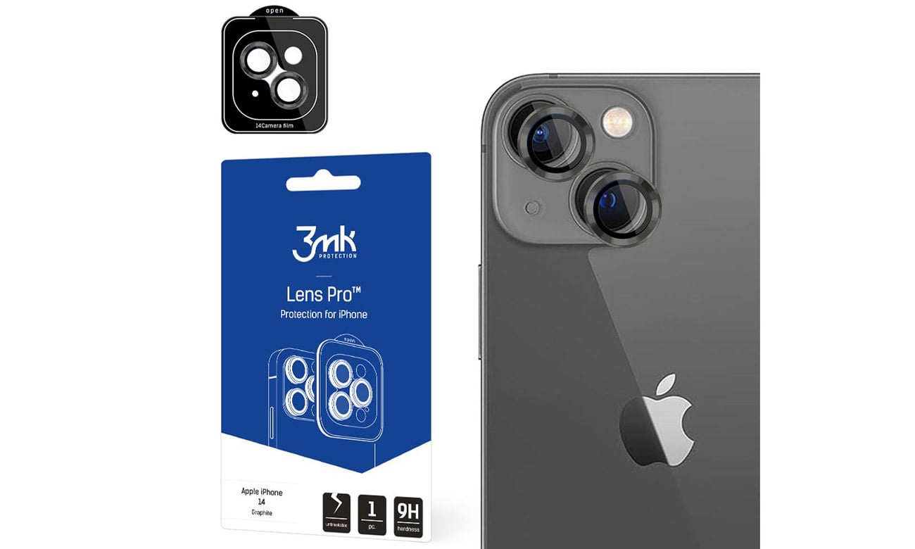 3 mk Lens Protection Pro do iPhone 14 graphite