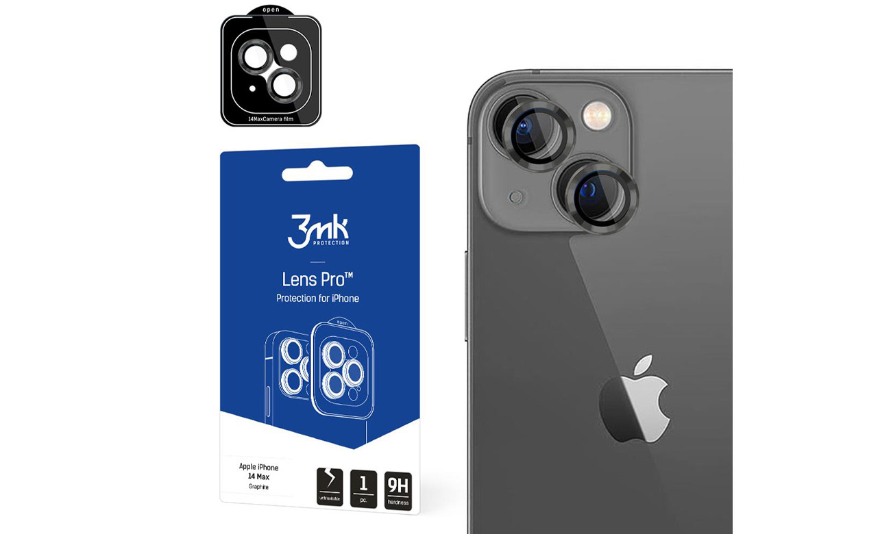 3 mk Lens Protection Pro do iPhone 14 Plus graphite