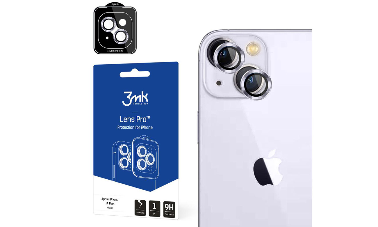 3 mk Lens Protection Pro do iPhone 14 Plus violet