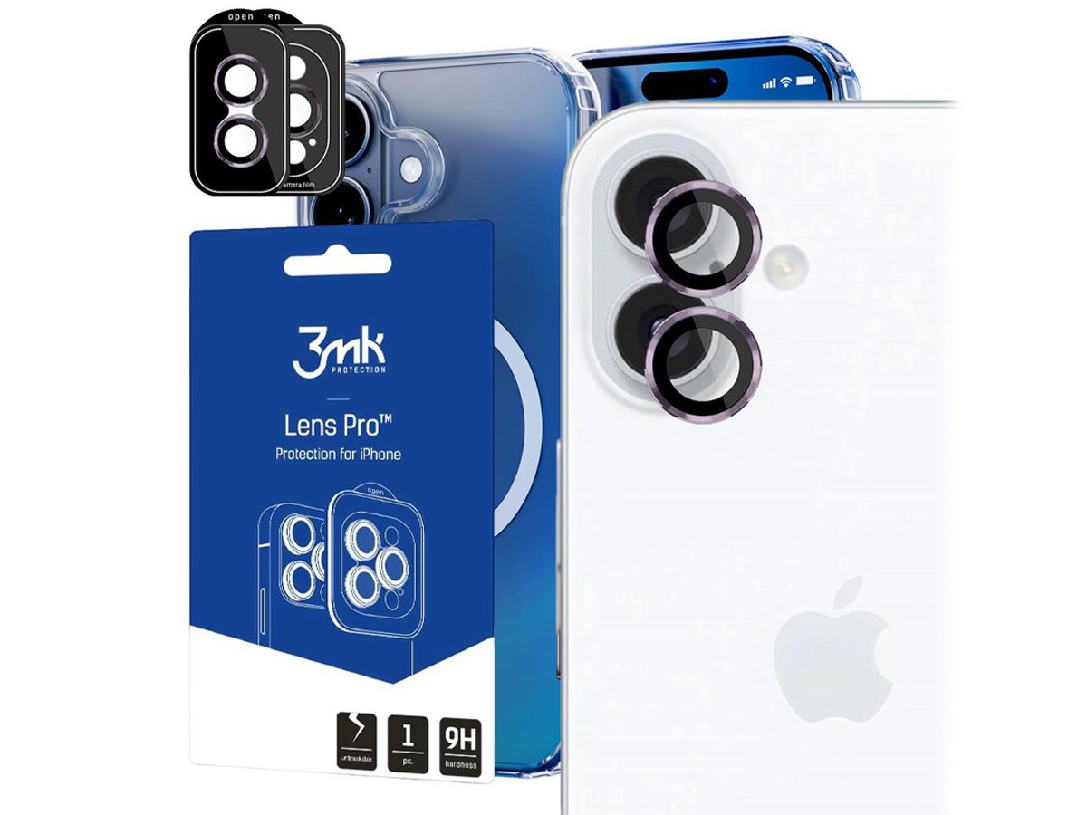 3mk Lens Protection Pro für iPhone 16 /16 Plus Silver