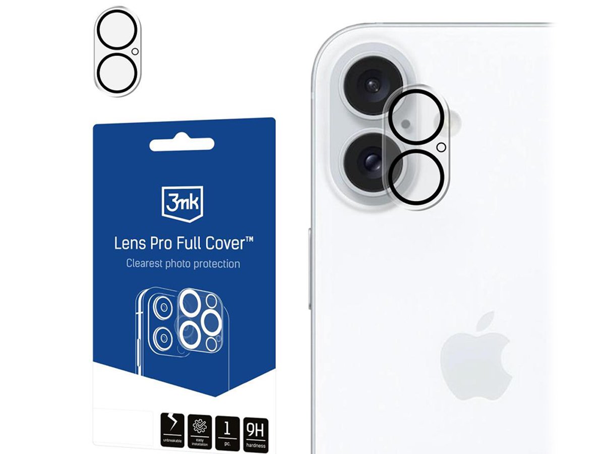 3mk Lens Protection Pro für iPhone 16 /16 Plus Silver