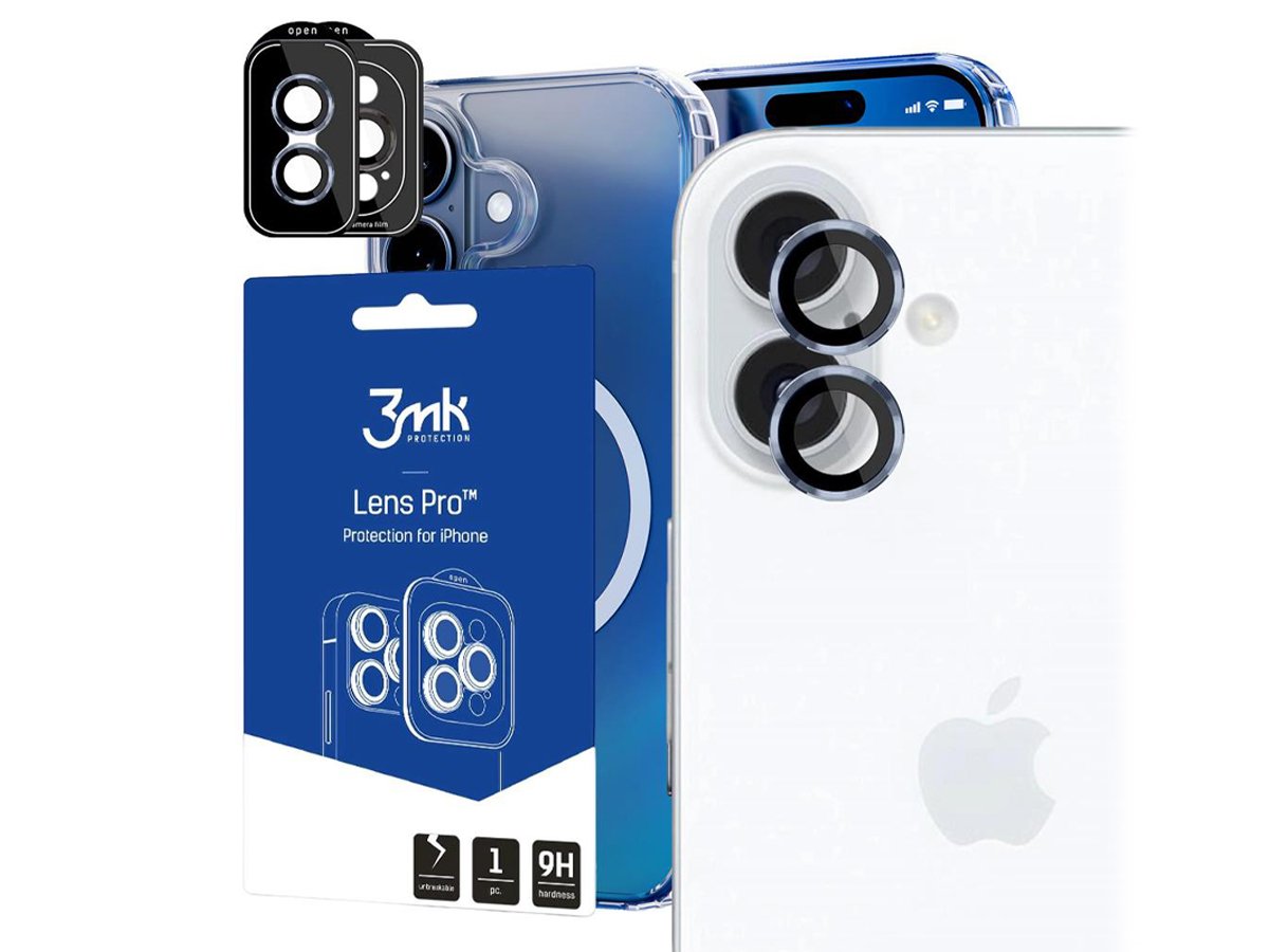 3mk Lens Protection Pro für iPhone 16 /16 Plus Silver