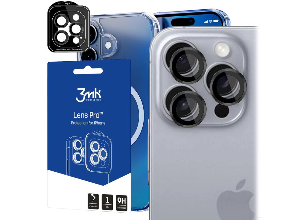 3mk Lens Protection Pro do iPhone 16 /16 Plus Silver
