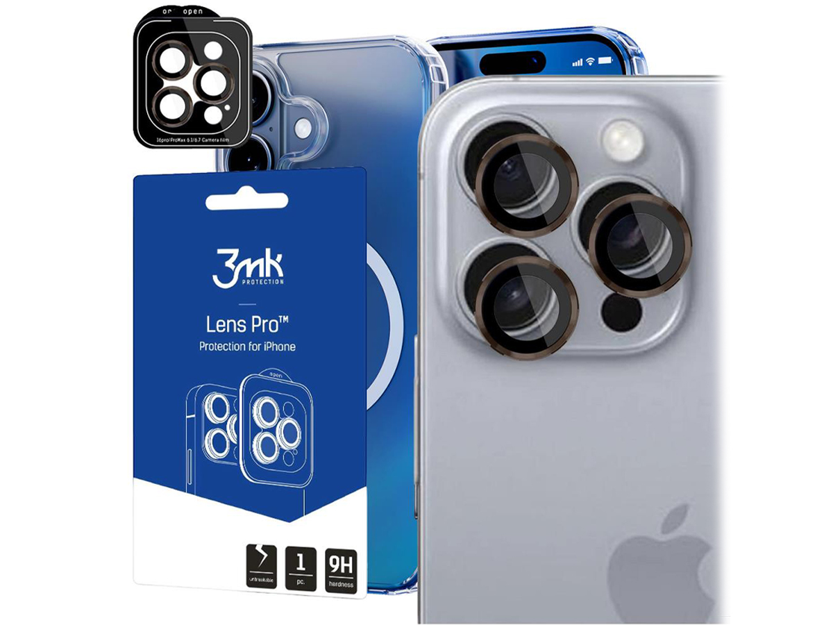 3mk Lens Protection Pro do iPhone 16 /16 Plus Silver