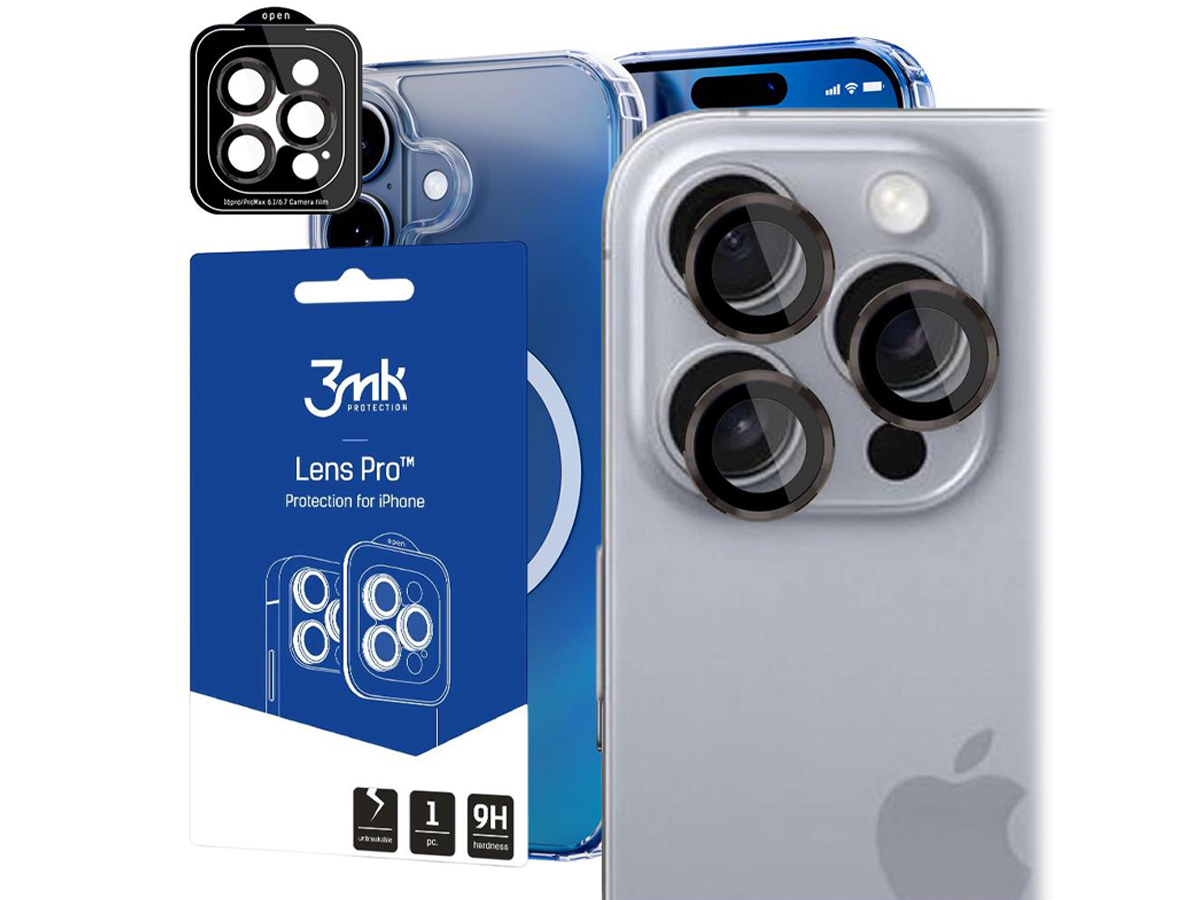 3mk Lens Protection Pro do iPhone 16 /16 Plus Silver