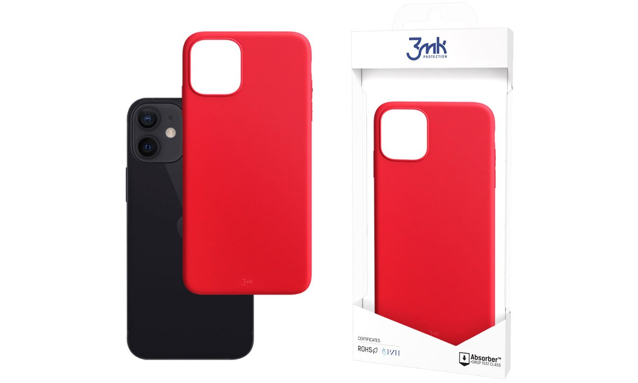 Etui 3mk Matt Case do iPhone 12 Mini strawberry 5903108313377