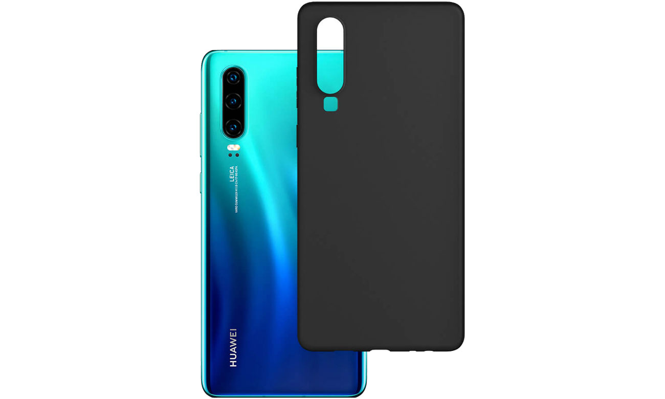 Etui 3mk Matt Case do Huawei P30 czarny 5903108232098
