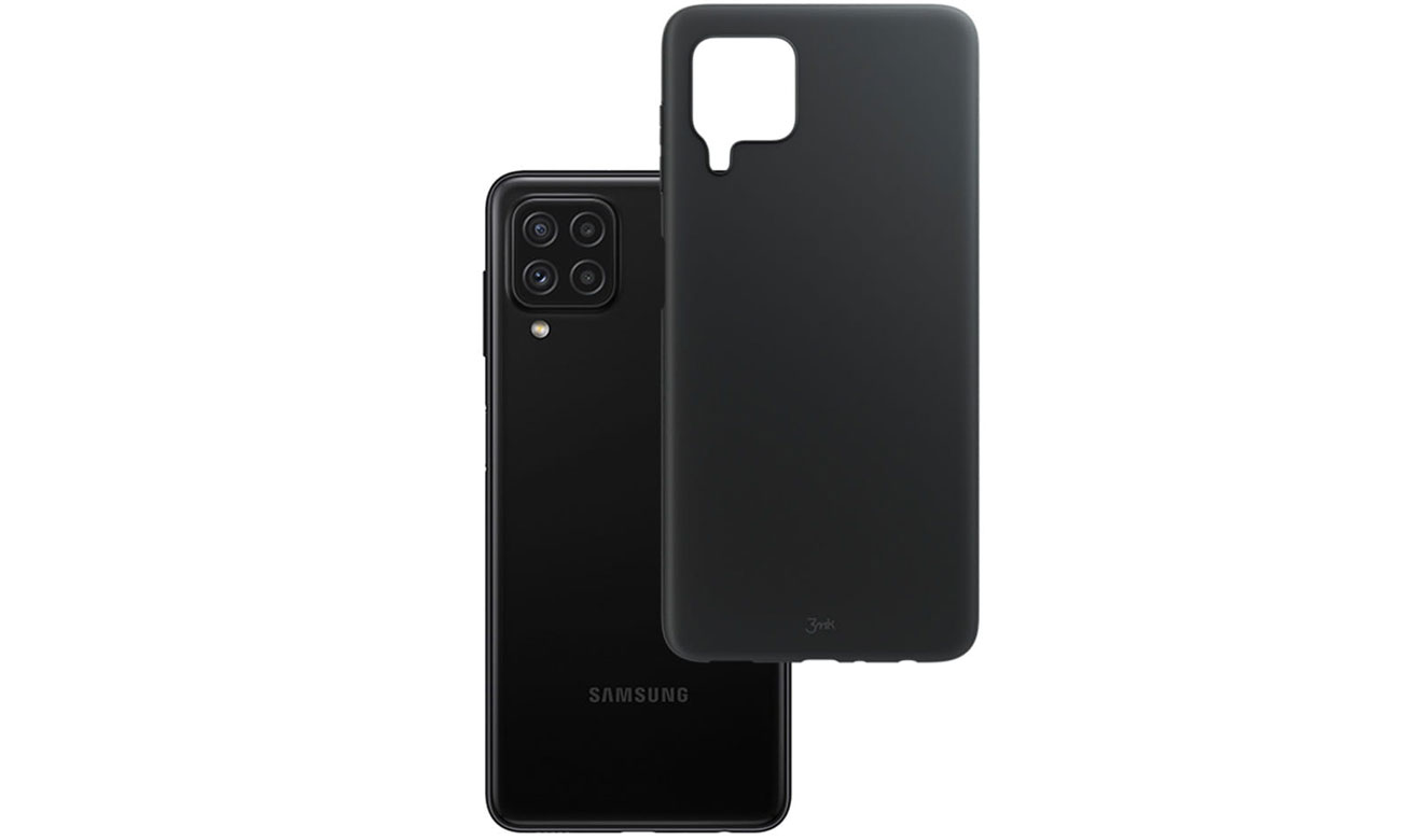Etui 3mk Matt Case do Samsung Galaxy A22 4G czarny 5903108405973