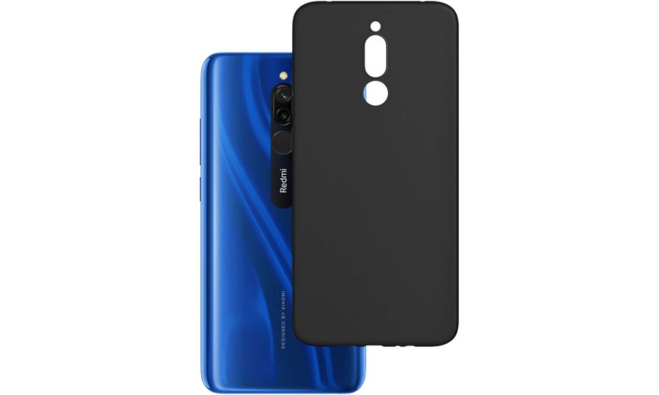 Etui 3mk Matt Case do Xiaomi Redmi 8 czarny 5903108232319