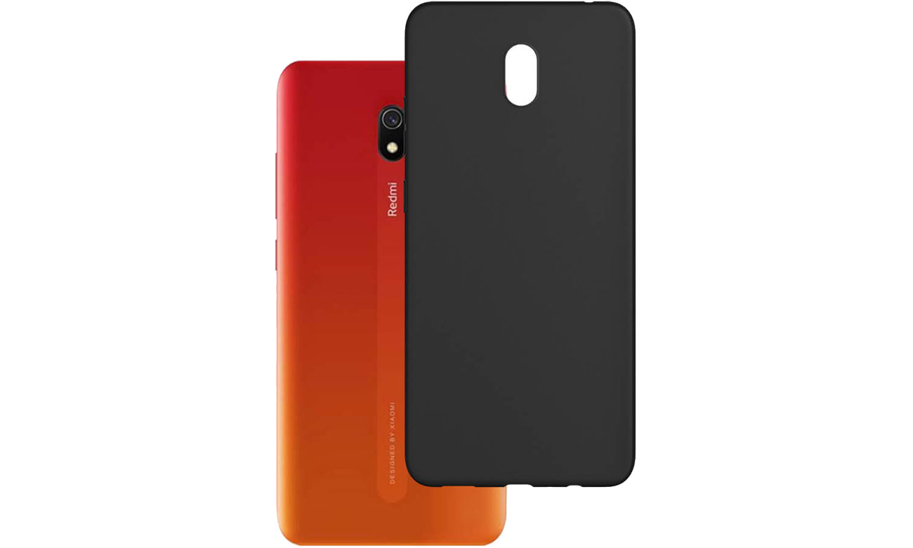 Etui 3mk Matt Case do Xiaomi Redmi 8A czarny 5903108232326