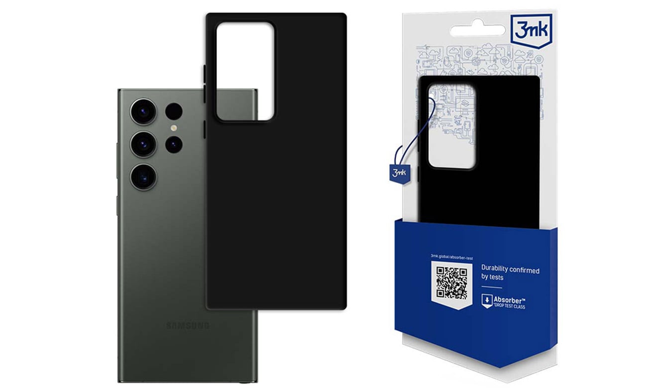 Etui 3mk Matt Case do Samsung Galaxy S23 Czarne