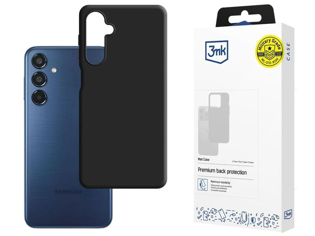 Etui 3mk Matt Case do Motorola edge 50 pro 5G black