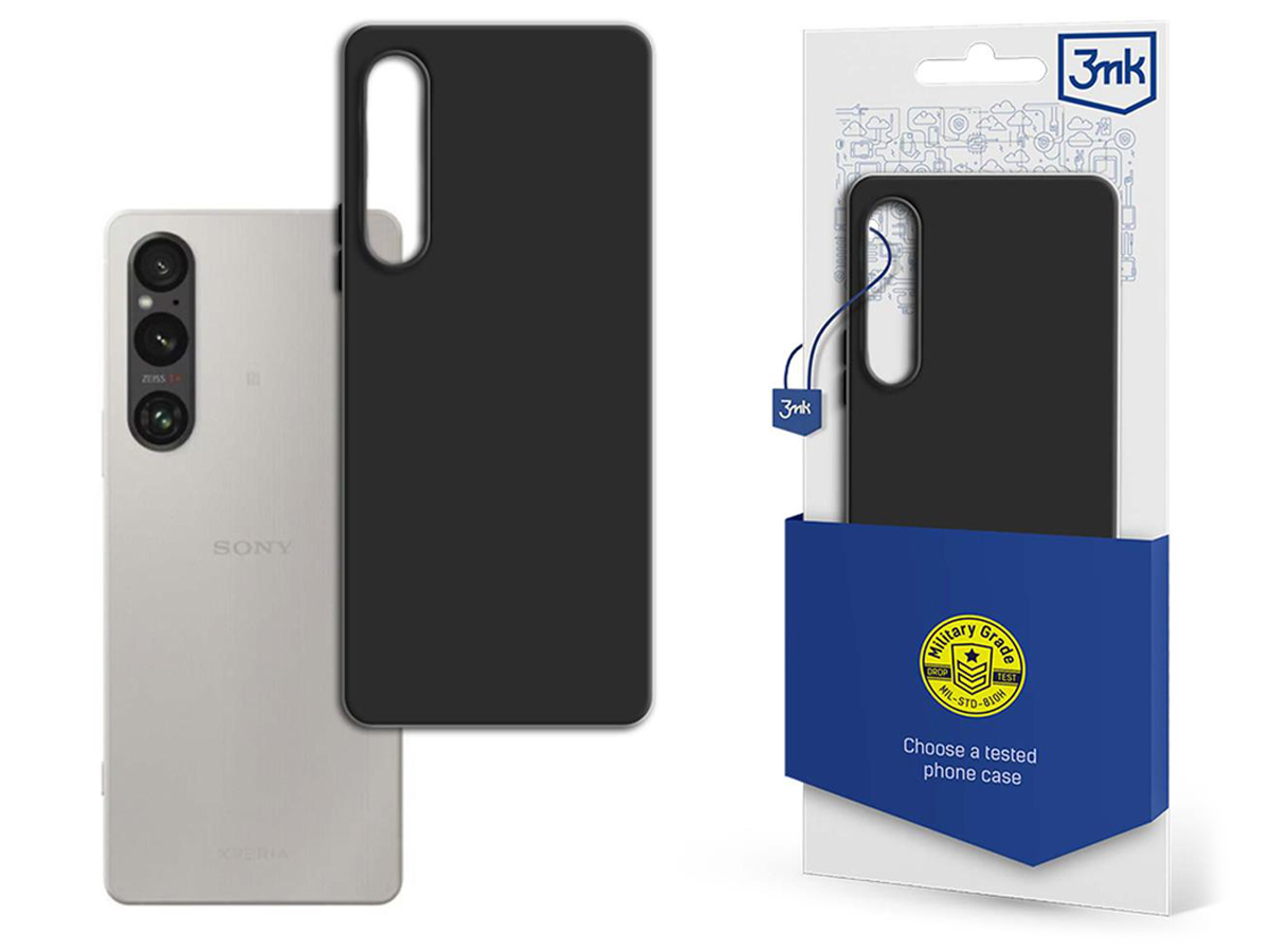 Etui 3mk Matt Case do Motorola edge 50 pro 5G black