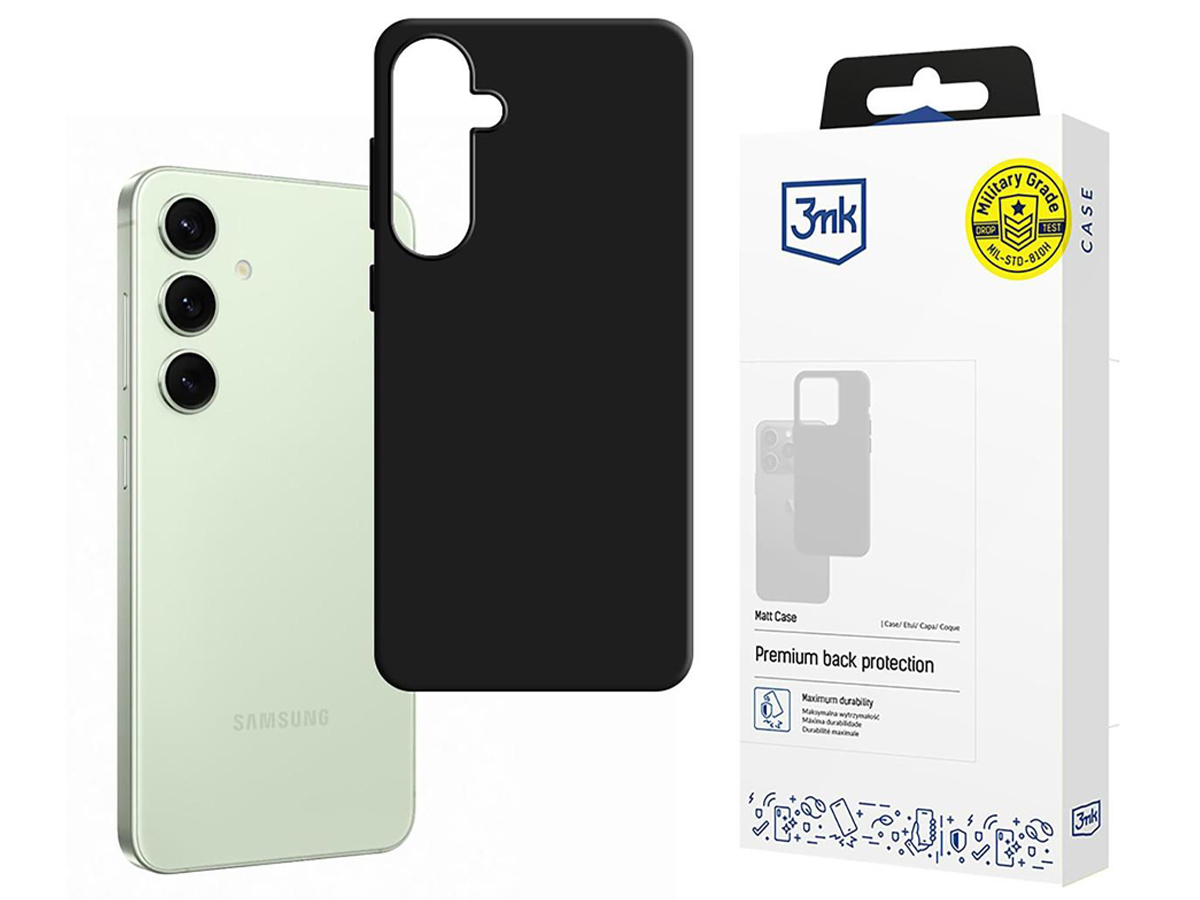 Etui 3mk Matt Case do Motorola edge 50 pro 5G black