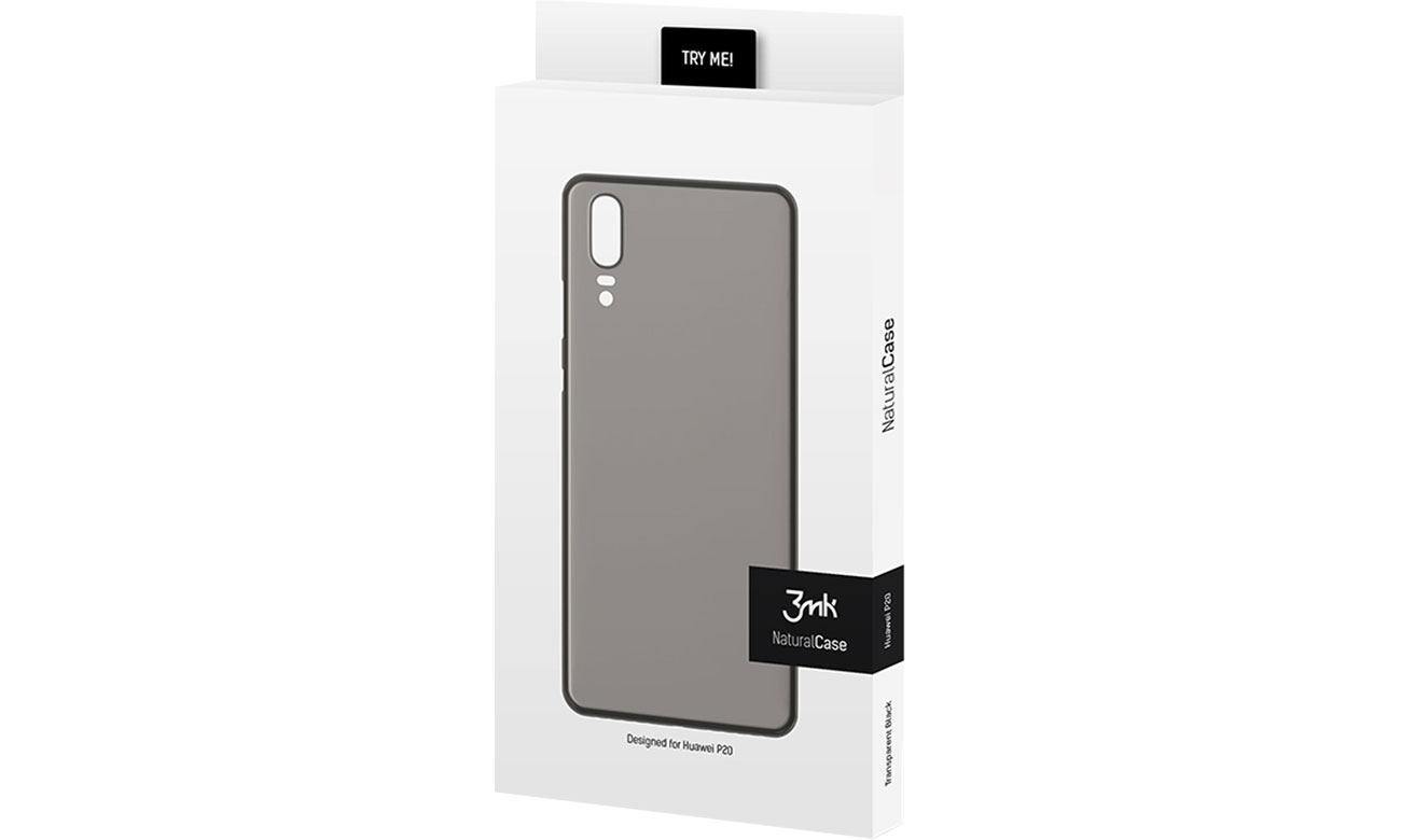 3mk Natural Case do Huawei P20 Black