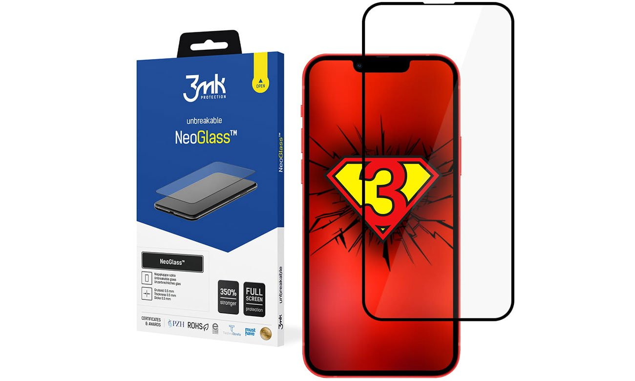 Szkło 3mk NeoGlass do do iPhone 13 Mini 5903108432559
