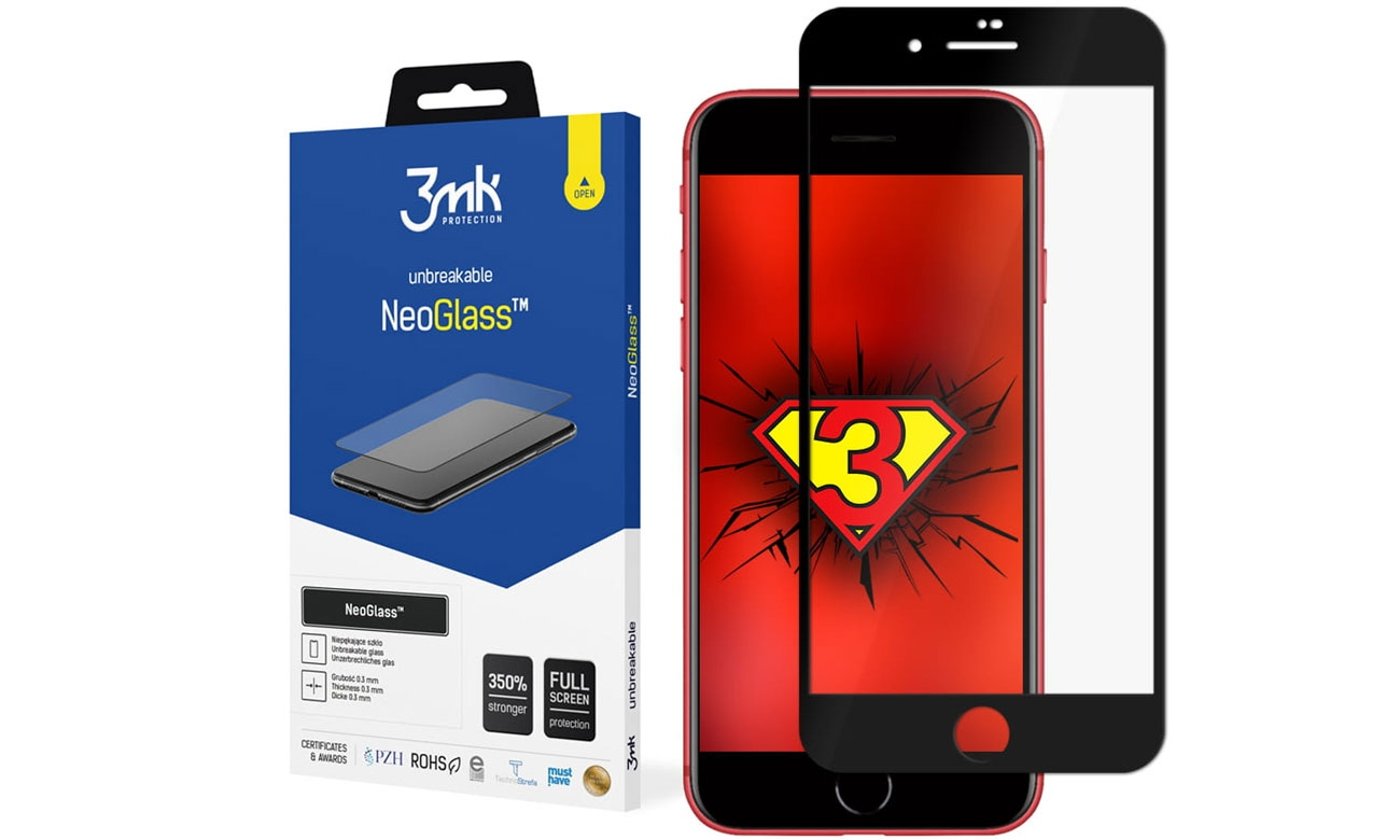 Szkło 3mk NeoGlass do iPhone SE 2020 5903108250627