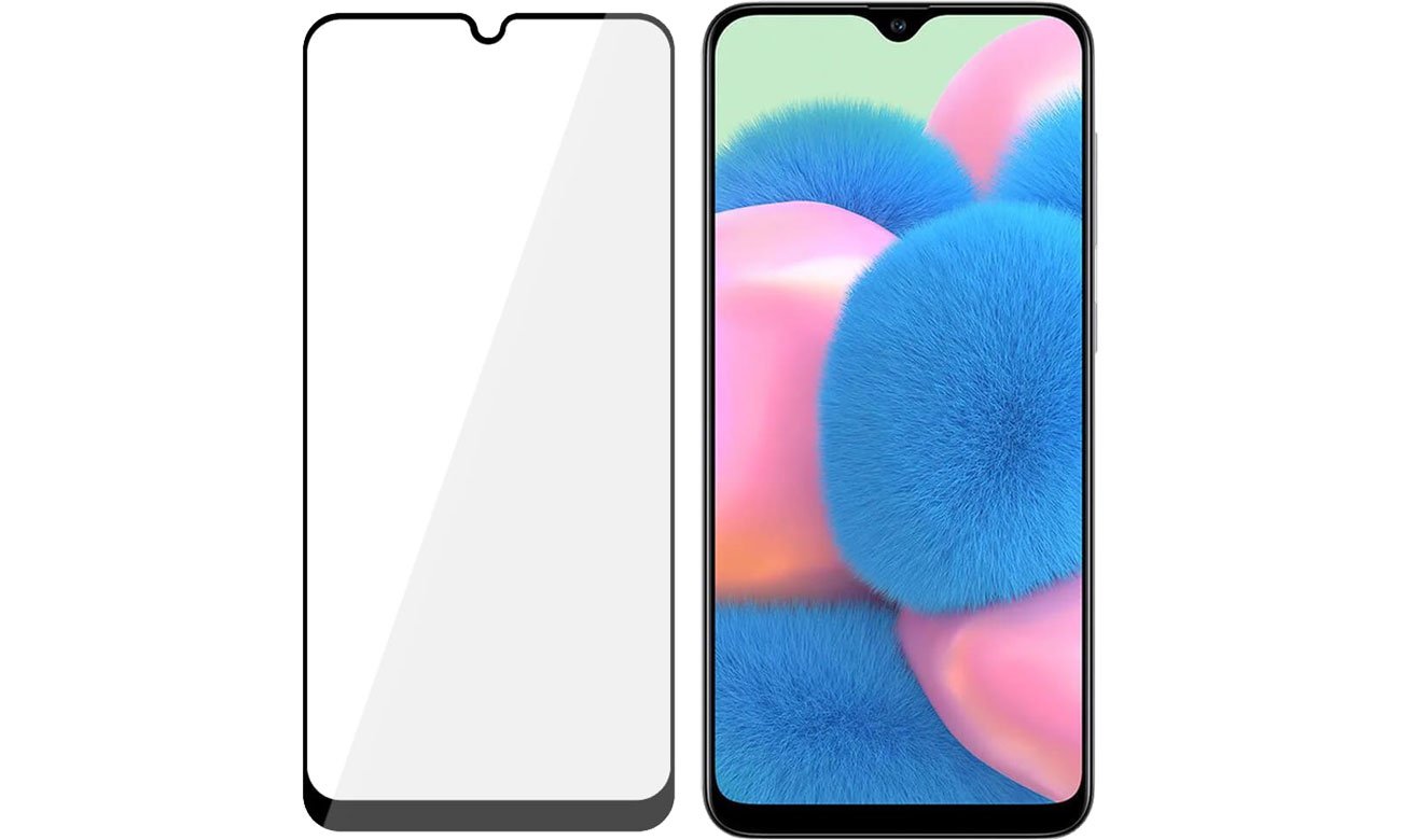 Szkło 3mk NeoGlass do Samsung Galaxy A30s Black 5903108209403
