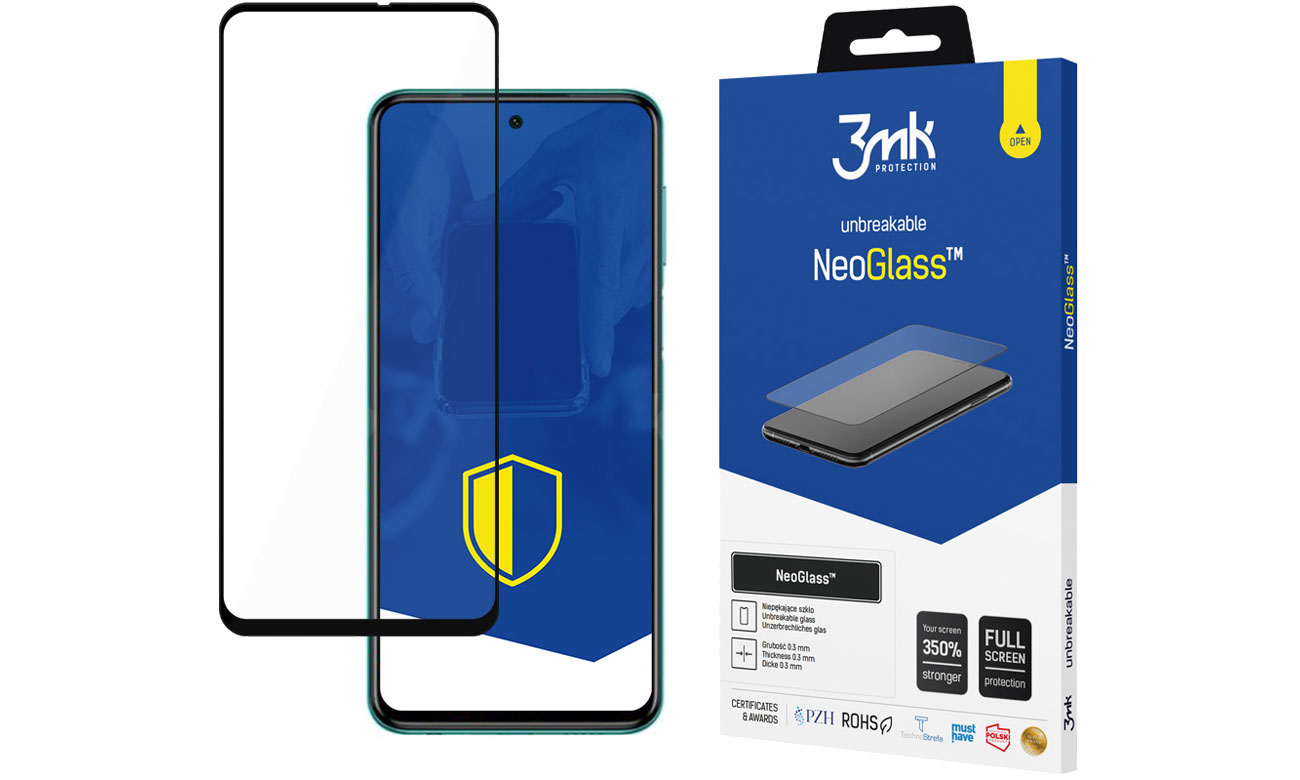 Niepękające szkło 3mk NeoGlass do Xiaomi Redmi Note 9S / 9 Pro