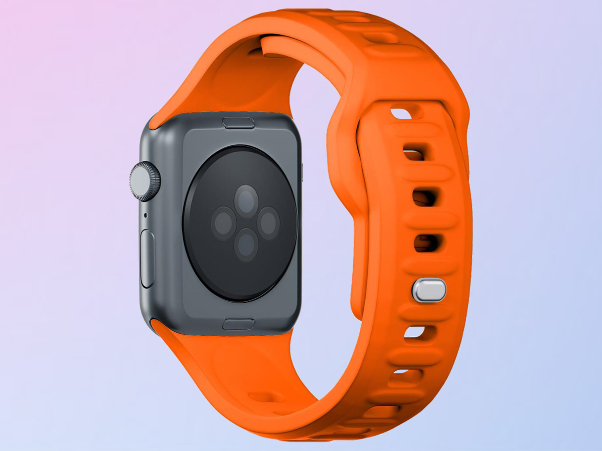 3mk Silicone Watch Strap für Apple Watch 38/40/41 mm in Orange