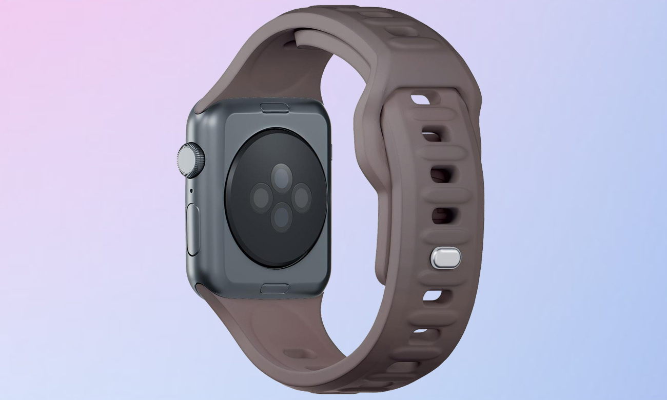 3mk Silicone Watch Strap für Apple Watch 38/40/41 mm in Taupe