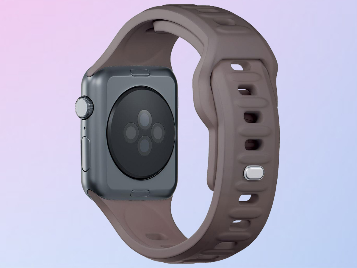 3mk Silicone Watch Strap für Apple Watch 38/40/41 mm in Taupe