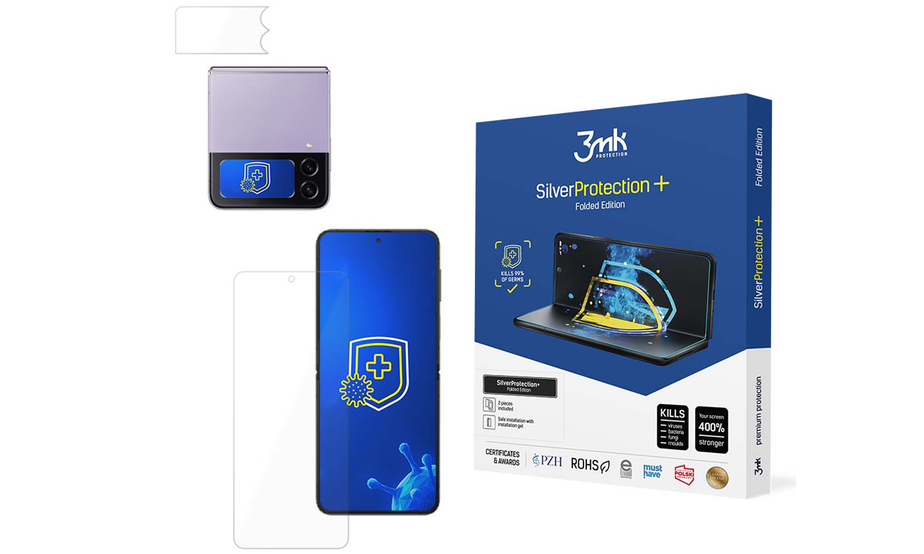 3mk SilverProtection+ Folded Edition do Samsung Galaxy Z Flip5 5
